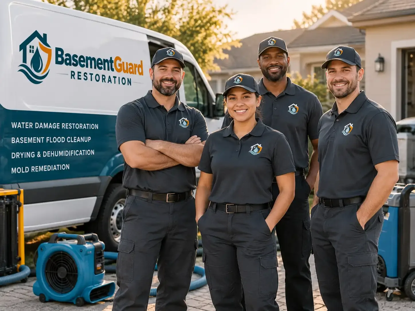 Basement Water Damage Restoration company in Champion, MI